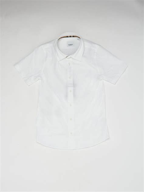 camicia bianca burberry bimbo|Camicie per bambini bianco .